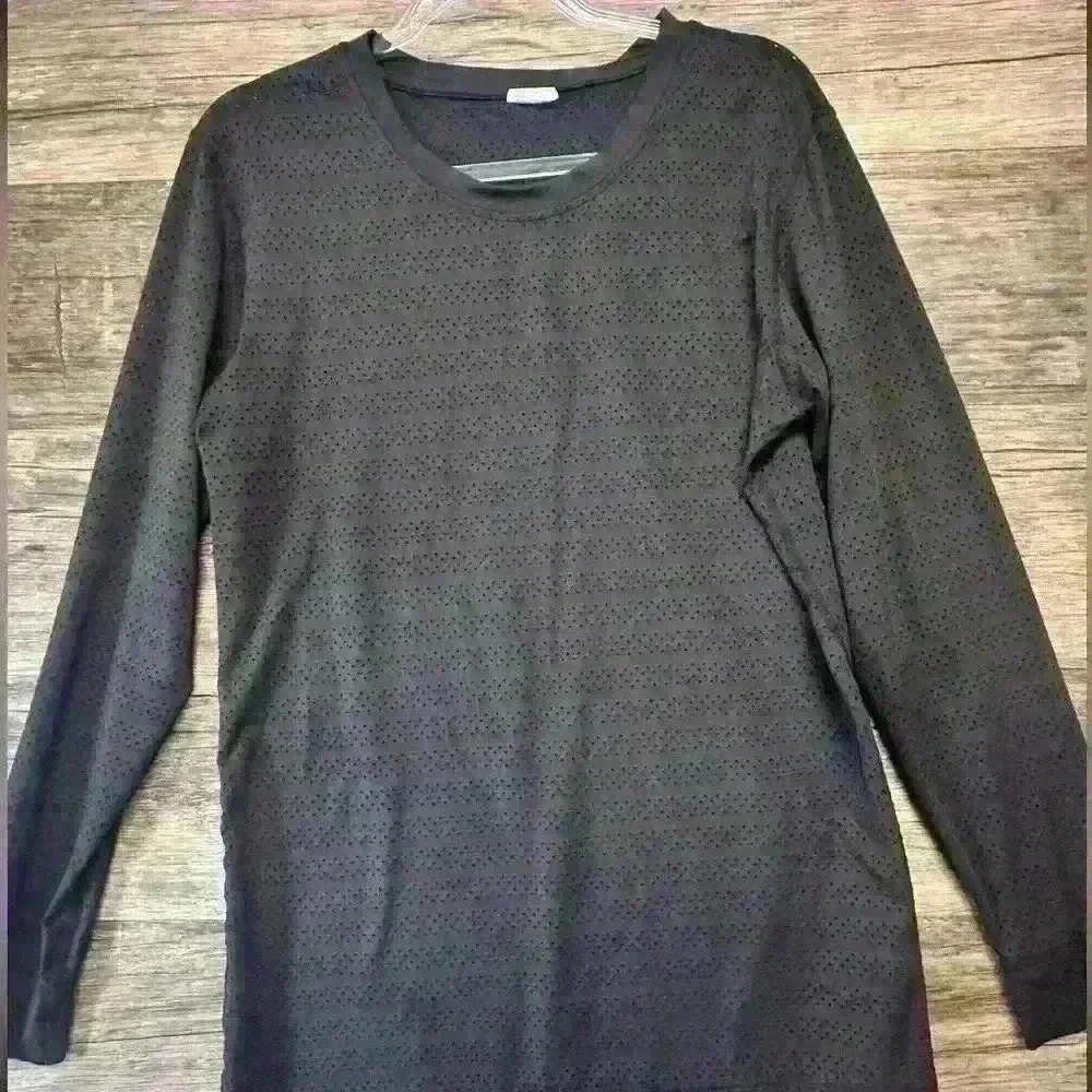 Zyia Active Women’s Fitted Black Long Sleeve Top 2XL‎
